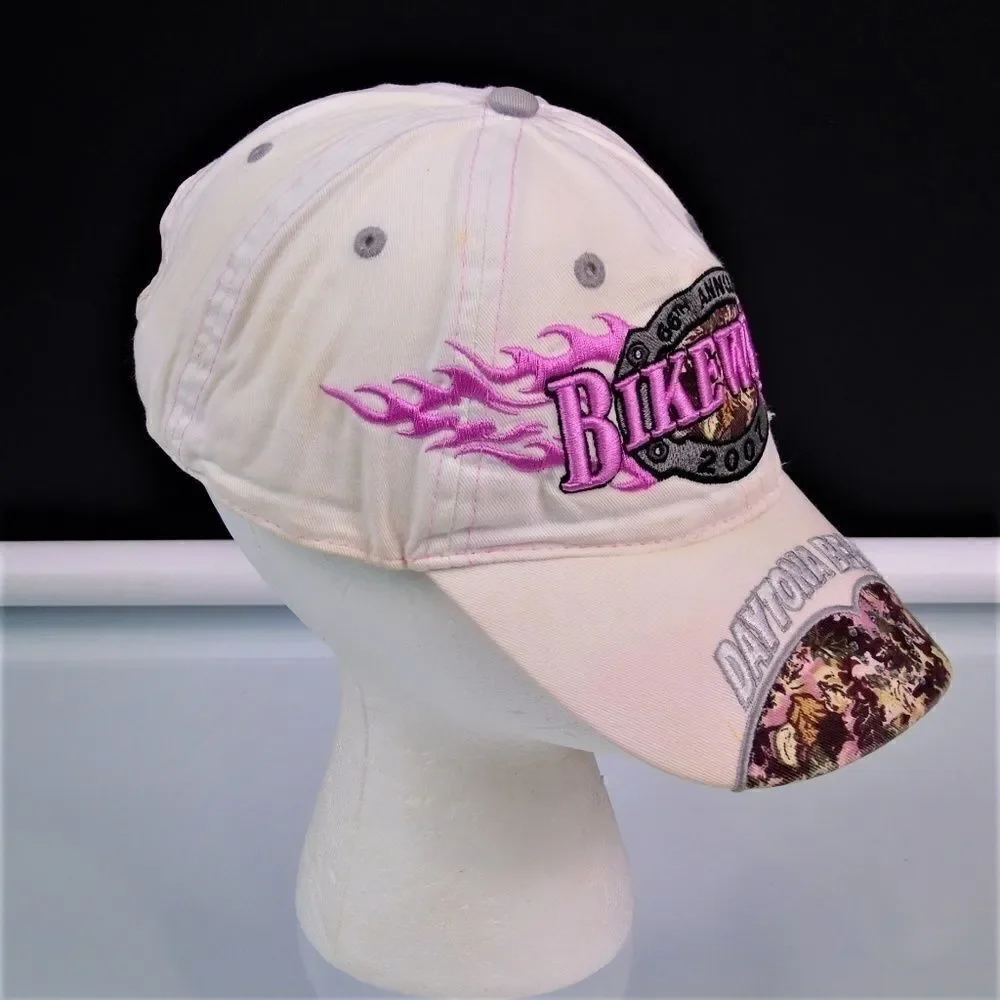 Daytona BIKE WEEK 2007 Ball Cap Distressed Trashed